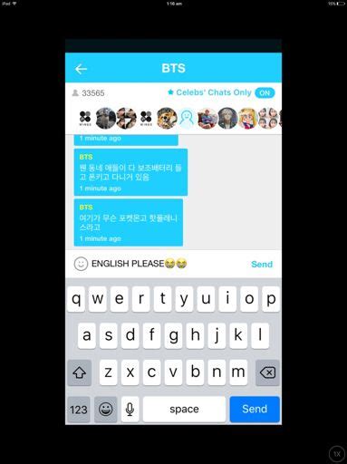 bts live chat.